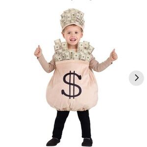 Toddler 18m Money Bag Costume